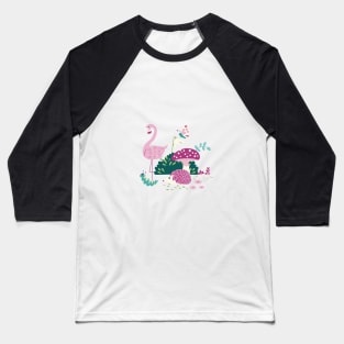 Wandering in Wonderland - Purple Baseball T-Shirt